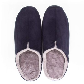 Frontier Room's MOCO Slippers, Navy, Size M, US Men's Size 5.5 - 6.5 (22.5 - 24.5 cm)