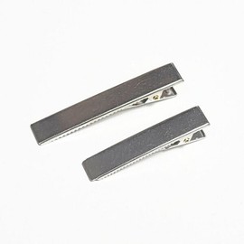 5cm 6cm Straight Claw Clip Base Accessory Materials Hair Clip Supplies Hair / 5cm 6cm 일자집게핀대 악세사리재료 머리집게 부자재 헤어