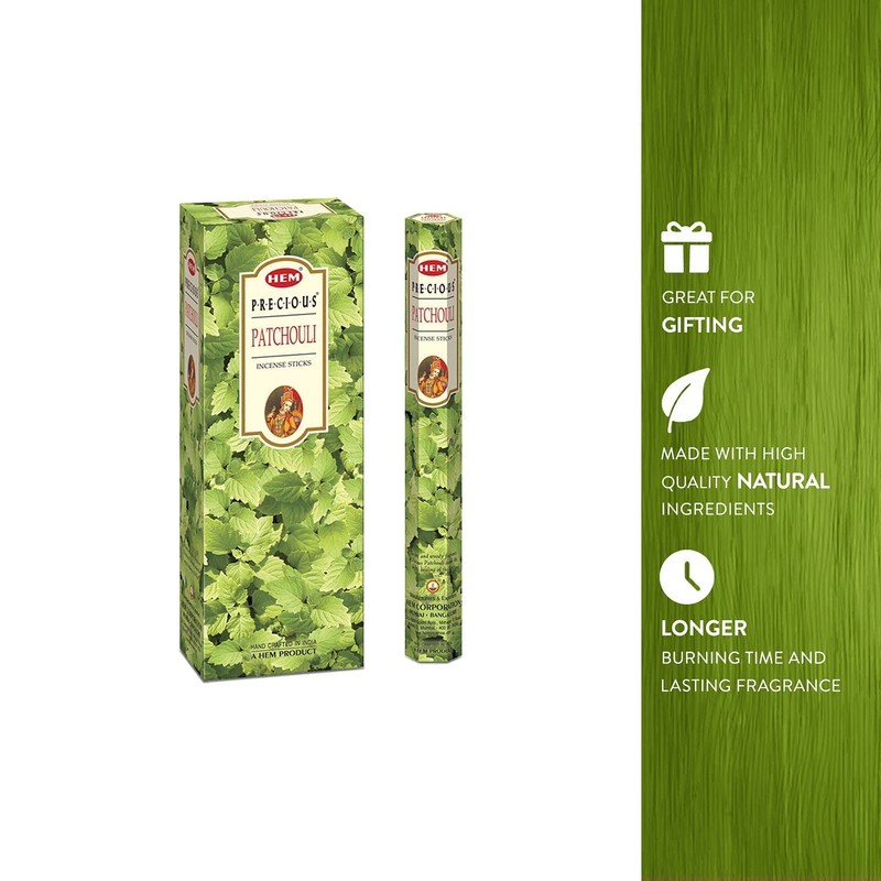 HEM Incense Sticks - Fragrance Patchouli - 120 Sticks