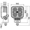 HELLA 1GA 996 284-002 LED-Worklight - Q90 compact - 12/24V