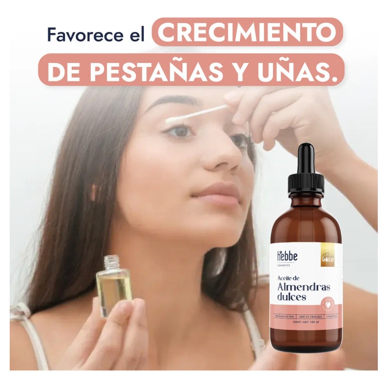 Aceite De Almendras Dulces %100 Puro, Hidratante, Crecimiento De Uñas