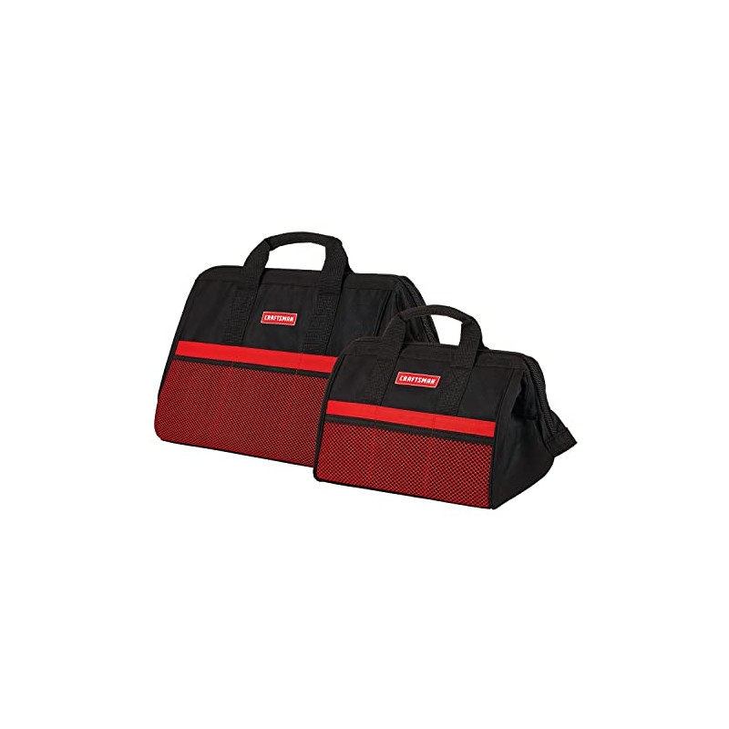 CRAFTSMAN 13" and 18" Zippered Tool Bag Combo (CMST513518)