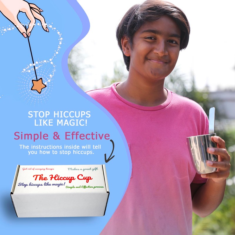 The Hiccup Cup. Stop Hiccups Fast. Stop Hiccups Naturally. Simpler