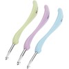 Crochet Hooks Set,Large Handle Ergonomic Grip Crochet Hook, 8PCS Aluminum