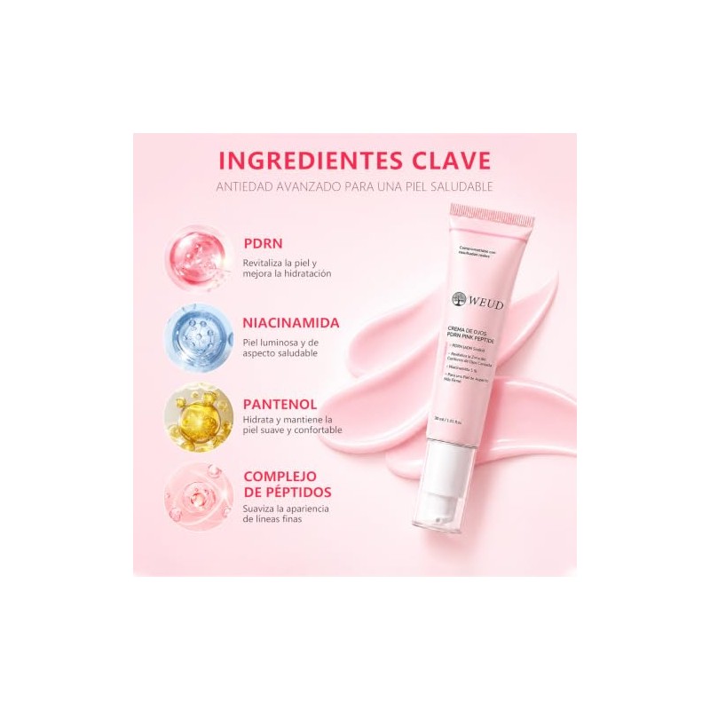Skin Moisturizer 30 Ml Crema Ojos Salmon Pdrn