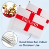 12Pcs England Flags on Sticks for St, George's Day Decorations,St