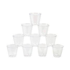 Clear Plastic Mini Shot Glasses - 150 Pc. - Party Supplies - 150 Pieces