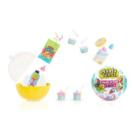 MGA's Miniverse Make It Mini Cafe Series 5 - Includes 1 Ball, 8 to Collect, Mini Collectibles, Blind Packaging, Resin Craft Game, Replica Food, Collectors & Children from 8 Years, Not Edible