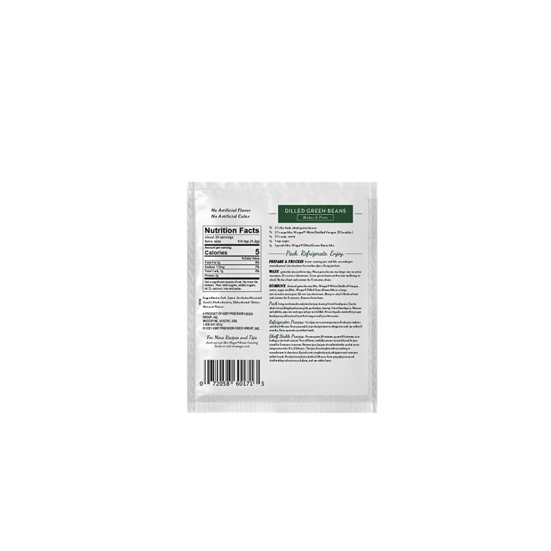 Mrs. Wages Dilled Green Beans Refrigerator or Canning Mix |