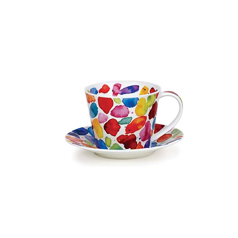 DUNOON Islay Blobs Caroline Bessey Cup Saucer