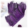 MAOFENG 2 Yards Natural Fluffiness Goose Feathers Trim Sewing Fringe