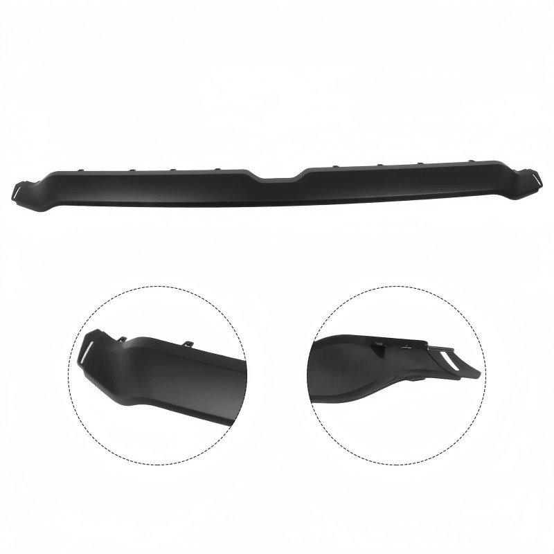 PEGAPARTS For 2019-2024 Dodge Ram 1500 Front Upper Grille Trim