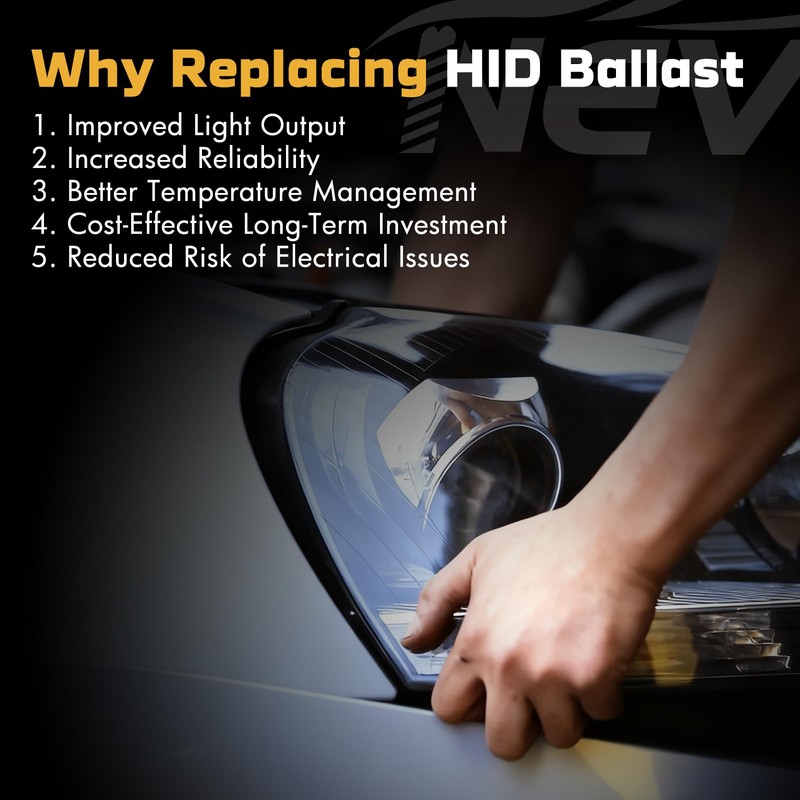 NEVOSA HID Headlight Ballast Control Unit - Compatible with Ford