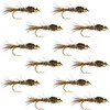 The Fly Fishing Place Tungsten Bead Head Gold Ribbed Hare's