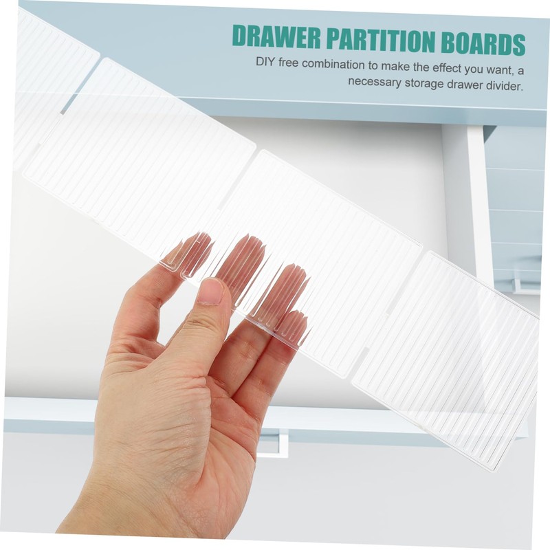 Operitacx 2 Sets Drawer Dividers Organizer Combination Drawer Dividers Kitchen