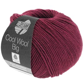 Lana Grossa Cool Wool Big Yarn, #1000 Burgundy
