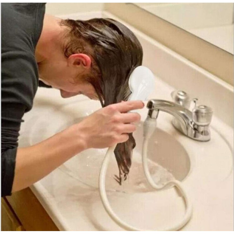 1 Pc Portable Handheld Shower Head and Hose Pet Showerhead