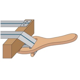 Faithfull FAIWEB50 Upholstery Webbing Stretcher Beechwood 50mm (2in) Capacity