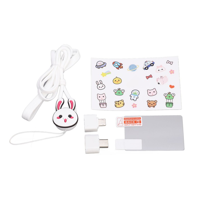 Kids Camera Toys HD 32MP Cute Small Rabbit Shaped Case