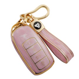 MAX COOL Car Remote Key Fob Case Cover Key Shell Suitable for Chery Omoda 5 TPU Pink