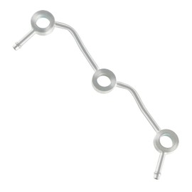 FUSCH Fuel Overflow Pipe Return Compatible with Kubota D722 D782 GL11000 G1700 G1800 G1900 G5200 G6200 G2160 TG1860 BX1800 BX1830 BX1850 BX1860 BX1870 B7300 B7400 B7410 Replace#: 15862-42502