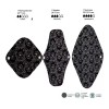 Deluxe Paq 3 Toallas Ecológica Panti, Regular, Nocturna Bambú Reusa
