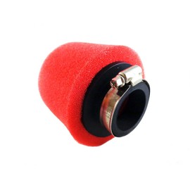 Performance Foam Air Filter Cleaner for Honda XR/CRF 50 XR50 CRF50 110cc 125cc 150cc GY6 Scooter Moped Dirt Bike (35mm, Red)