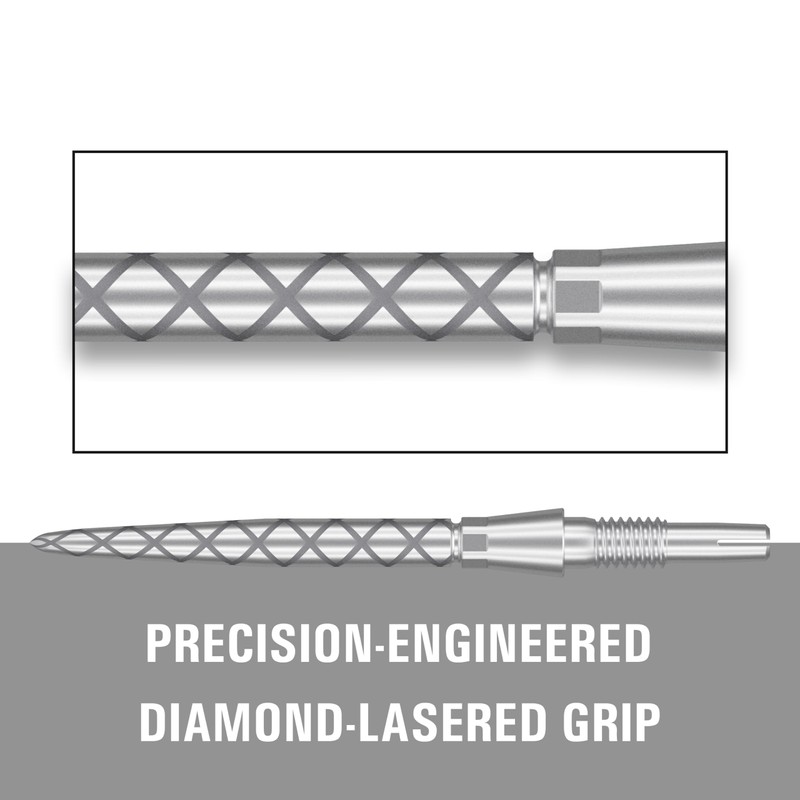 Target Darts Swiss Point Storm Diamond Dart Points (Pack of