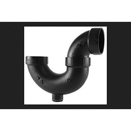 Charlotte Pipe Schedule 40 2 in. Hub x 2 in. Dia. Hub ABS P-Trap