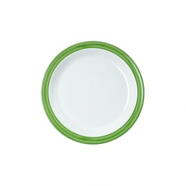 Waca Dessert Plate 195 mm Melamine Bistro green