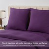 Aisbo Pillowcase, 80 x 80 cm, Set of 2, Purple,