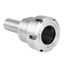 Accusize Industrial Tools ER40 Collet Chuck Extension Rod, 2.56 in. Shank Length, 1 in. Straight Shank Alloy Steel, 0223-0213