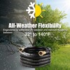 15FT Female to Female Leader Hose, 5/8 in, 3/4 GHT