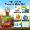 Axirata Magnetic Blocks Building Blocks, Build Magnetic World Set Birthday