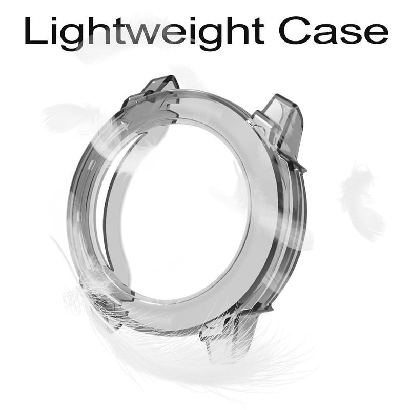 GIOPUEY Case Compatible with Garmin Instinct 3 AMOLED 50 mm,