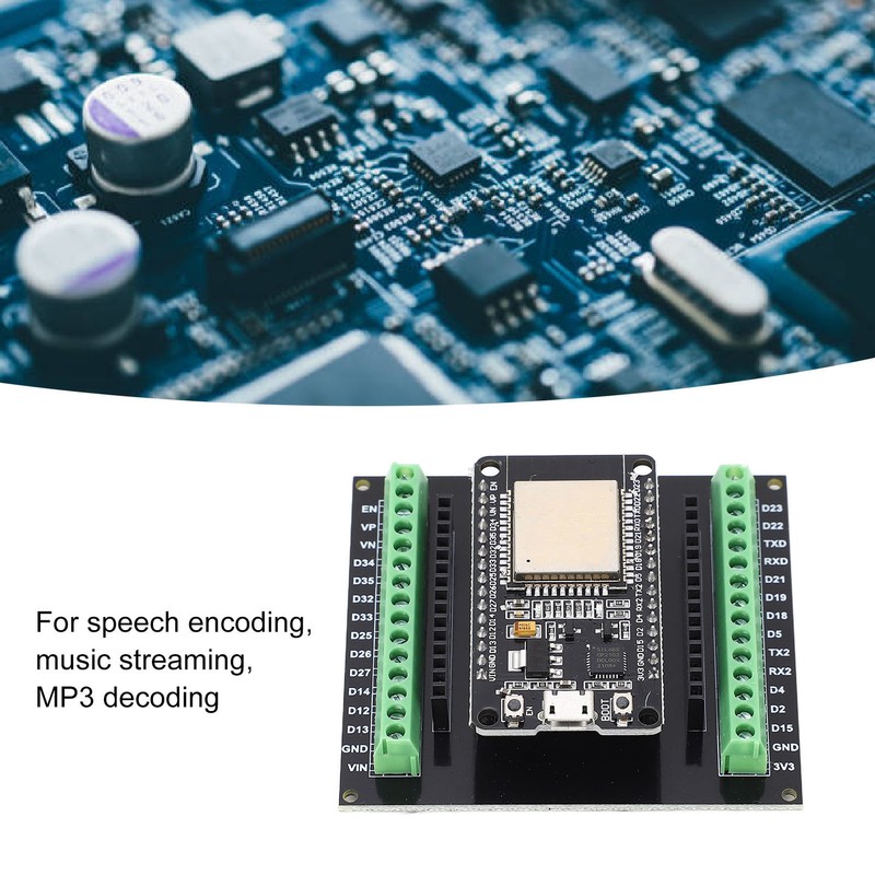 For ESP32 Development Board 30Pin 2.4GHz WiFi Bluetooth Expansion Module