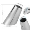 Boat Flagpole Holder Stand Thicken Base 60° Marine Grade AntiCorrosion