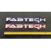 Unbranded 2 FABTECH Decals Stickers racing offroad overland adventure trail