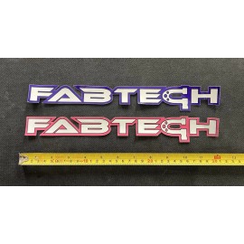 Unbranded 2 FABTECH Decals Stickers racing offroad overland adventure trail rv camping utv