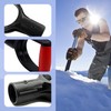 Heyiarbeit 2Pcs Shovel D Grip Handle, 1-1/4" Inner Diameter 32mm