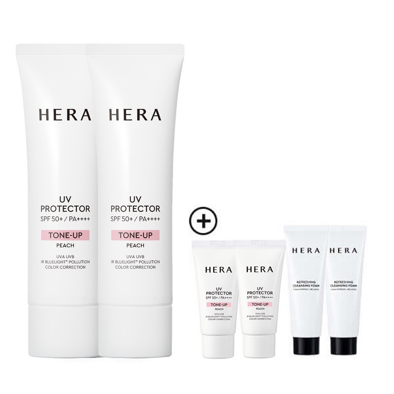 HERA [SAVE $50 BUNDLE SET] HERA Uv Protector Tone-Up 50ml*2+Tone-Up