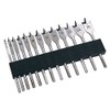Neilsen CT0411-13pc Flat Wood Drill Bit Set with 6mm Hex Shank - Sizes 6 to 25mm for Timber Drilling