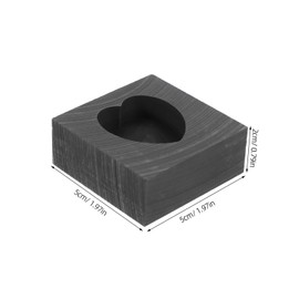HEMOTON Heart Graphite Casting Ingot Moulds Heart Refining Mould Metal Refining Scrap Melting Casting Mould for Melting Casting Refining Silver Gold Metal Aluminum Copper Brass