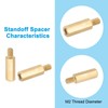 PATIKIL M2 x 8 mm + 3 mm Spacer Screws,