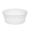 8 oz. Clear Round Plastic Microwavable Deli Container - 480
