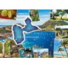 Nathan 4005556873418 1000-Piece Guadeloupe Postcard Puzzle Adults