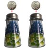 Ritadeshop Hand Painted Salt and Pepper Shaker Set with S