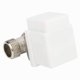 1/2 Inch DC 12V 0.3A NC Pilot Type Solenoid Valve Normally Closed Water Electric Brass