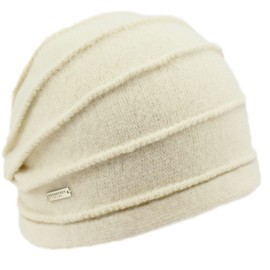 Seeberger Siebers Women's Knitted Hat, White