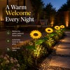 Solar Sunflower Garden Lights for Outdoor Decor – LED Lawn